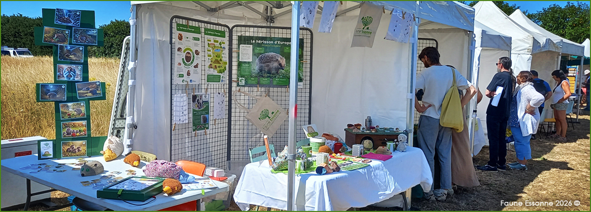 Faune Essonne - Participation au Festival Eco-Logique de Bourray-sur-Juine